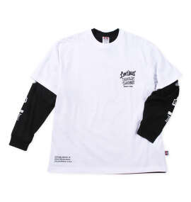 BEN DAVIS 長袖T&半袖TレイヤードTシャツ