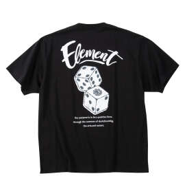 大きいサイズ メンズ ELEMENT (エレメント) DICE半袖Tシャツ