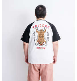 YOIDORE チベタンラグラン半袖Tシャツ