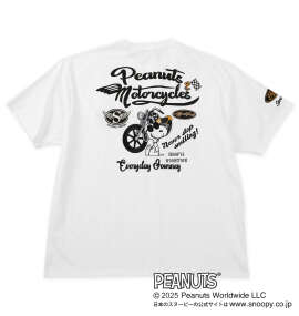 FLAGSTAFF×PEANUTS スヌーピーコラボ半袖Tシャツ