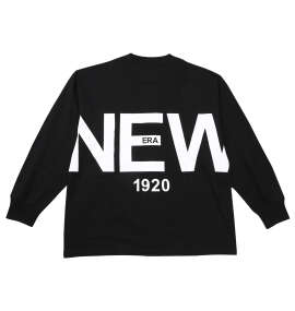 NEW ERA ズームアップロゴ長袖Tシャツ