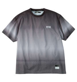 SY32 by SWEET YEARS&nbsp;グラデーションロゴ半袖Tシャツ