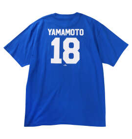 Fanatics ロサンゼルス・ドジャース山本由伸ネームアンドナンバーTシャツ