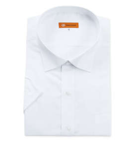 Franco Rosati セミワイドカラー半袖シャツ