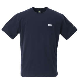 大きいサイズ メンズ LOGOS Park (ロゴスパーク) リサイクル天竺袖ボックスロゴ半袖Tシャツ