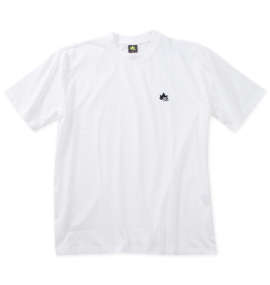 LOGOS Park リサイクル天竺ワンポイント刺繍半袖Tシャツ