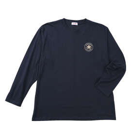 CONVERSE 天竺ワンポイントサガラ刺繍長袖Tシャツ