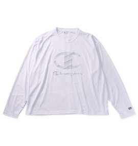 大きいサイズ メンズ Champion (チャンピオン) 吸汗速乾・抗菌防臭長袖Tシャツ