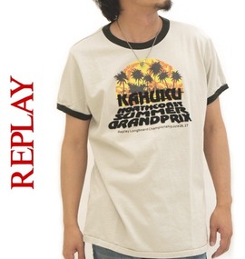 大きいサイズ メンズ REPLAY (リプレイ) Tシャツ