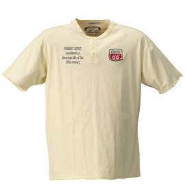 大きいサイズ メンズ  POSHヘンリーTシャツ(半袖)