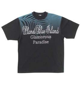 大きいサイズ メンズ PLANET BLUE ISLAND (プラネットブルーアイランド) Tシャツ(半袖)