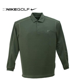 大きいサイズ メンズ NIKE GOLF (ナイキゴルフ) ロングスリーブポロシャツ
