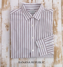 大きいサイズ メンズ BANANA　REPUBLIC (バナナリパブリック) レギュラーカラーシャツ