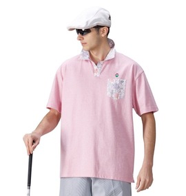 大きいサイズ メンズ 波乗達人 GOLF (ナミノリタツジン) ポロシャツ(半袖)