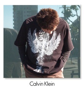 大きいサイズ メンズ CALVIN KLEIN (カルバンクライン) フェイクレイヤードTシャツ