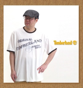 大きいサイズ メンズ TIMBERLAND (ティンバーランド) リンガーTシャツ