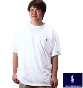 大きいサイズ メンズ RALPH LAUREN (ラルフローレン) ポケット付Tシャツ