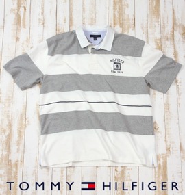 大きいサイズ メンズ TOMMY HILFIGER (トミーヒルフィガー) ラガーシャツ