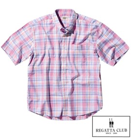 大きいサイズ メンズ REGATTA CLUB (レガッタクラブ) シャツ(半袖)