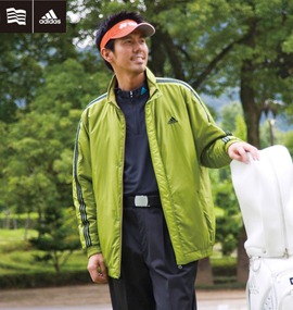 大きいサイズ メンズ adidas golf (アディダスゴルフ) フルジップジャケット