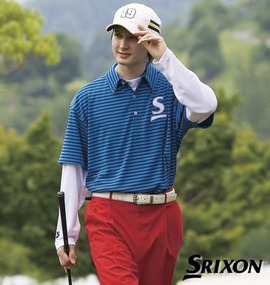 大きいサイズ メンズ SRIXON (スリクソン) ポロシャツ(半袖)+ハイネックT