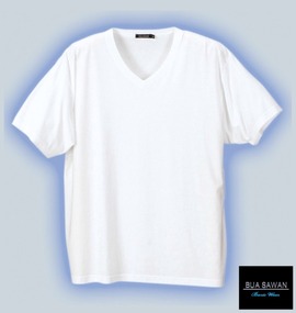 大きいサイズ メンズ BUA SAWAN (ブアサワン) 消臭VTシャツ(半袖)