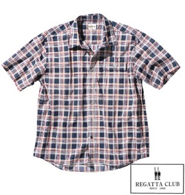 大きいサイズ メンズ REGATTA CLUB (レガッタクラブ) シャツ(半袖)