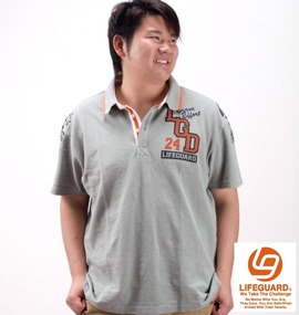 大きいサイズ メンズ LIFE GUARD (ライフガード) ポロシャツ半袖