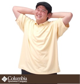 大きいサイズ メンズ COLUMBIA (コロンビア) フィッシングポロシャツ