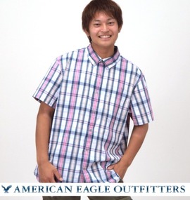 大きいサイズ メンズ AMERICAN EAGLE OUTFITTERS (アメリカンイーグルアウトフィッターズ) チェックシャツ
