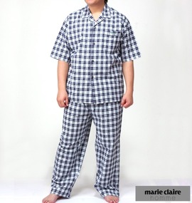 大きいサイズ メンズ marie claire homme (マリクレールオム) パジャマ(半袖)