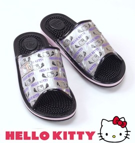 大きいサイズ メンズ HELLO KITTY (ハローキティ) 健康サンダル