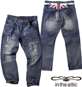 in the attic デニムパンツ