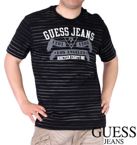大きいサイズ メンズ GUESS (ゲスジーンズ) Tシャツ