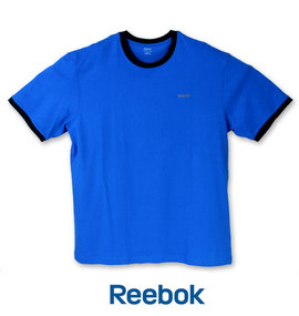 大きいサイズ メンズ REEBOK (リーボック) リンガーTシャツ