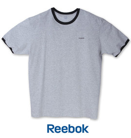 大きいサイズ メンズ REEBOK (リーボック) リンガーTシャツ