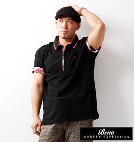 大きいサイズ メンズ Beno (ビーノモダンエクスプレッション) ポロシャツ(半袖)