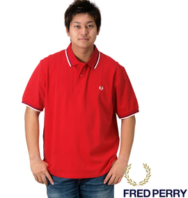大きいサイズ メンズ FRED PERRY (フレッドペリー) ポロシャツ