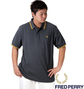 大きいサイズ メンズ FRED PERRY (フレッドペリー) ポロシャツ