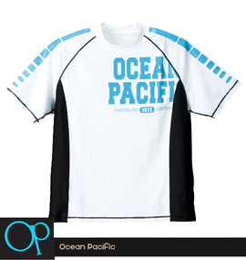 大きいサイズ メンズ OCEAN PACIFIC (オーシャンパシフィック) ラッシュガード(半袖)