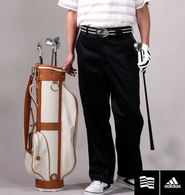 大きいサイズ メンズ adidas golf (アディダスゴルフ) サテンパンツ