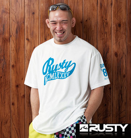 RUSTY ラッシュガード(半袖)