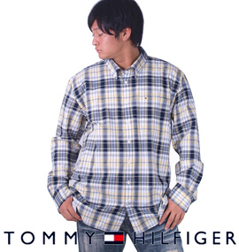 大きいサイズ メンズ TOMMY HILFIGER (トミーヒルフィガー) ボタンダウンシャツ