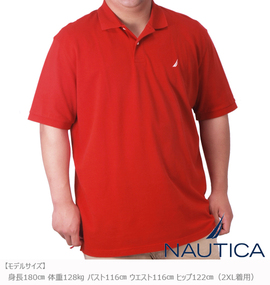 大きいサイズ メンズ NAUTICA (ノーティカ) ポロシャツ