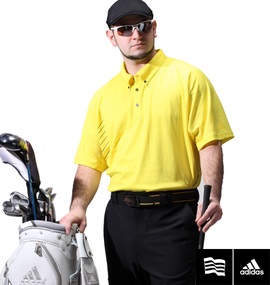 大きいサイズ メンズ adidas golf (アディダスゴルフ) adizeroB.Dポロシャツ半袖