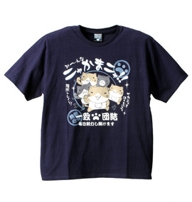 大きいサイズ メンズ NECOBUCHI-SAN (ネコブチサン) 半袖Tシャツ