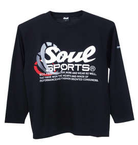 大きいサイズ メンズ SOUL SPORTS (ソウルスポーツ) 長袖Tシャツ