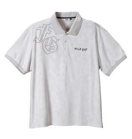 大きいサイズ メンズ FILA GOLF (フィラゴルフ) カモメッシュ半袖ポロシャツ
