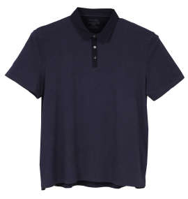 大きいサイズ メンズ CALVIN KLEIN (カルバンクライン) クレリック半袖ポロシャツ