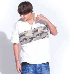 大きいサイズ メンズ Beno (ビーノモダンエクスプレッション) 胸切替ポケット付半袖VTシャツ